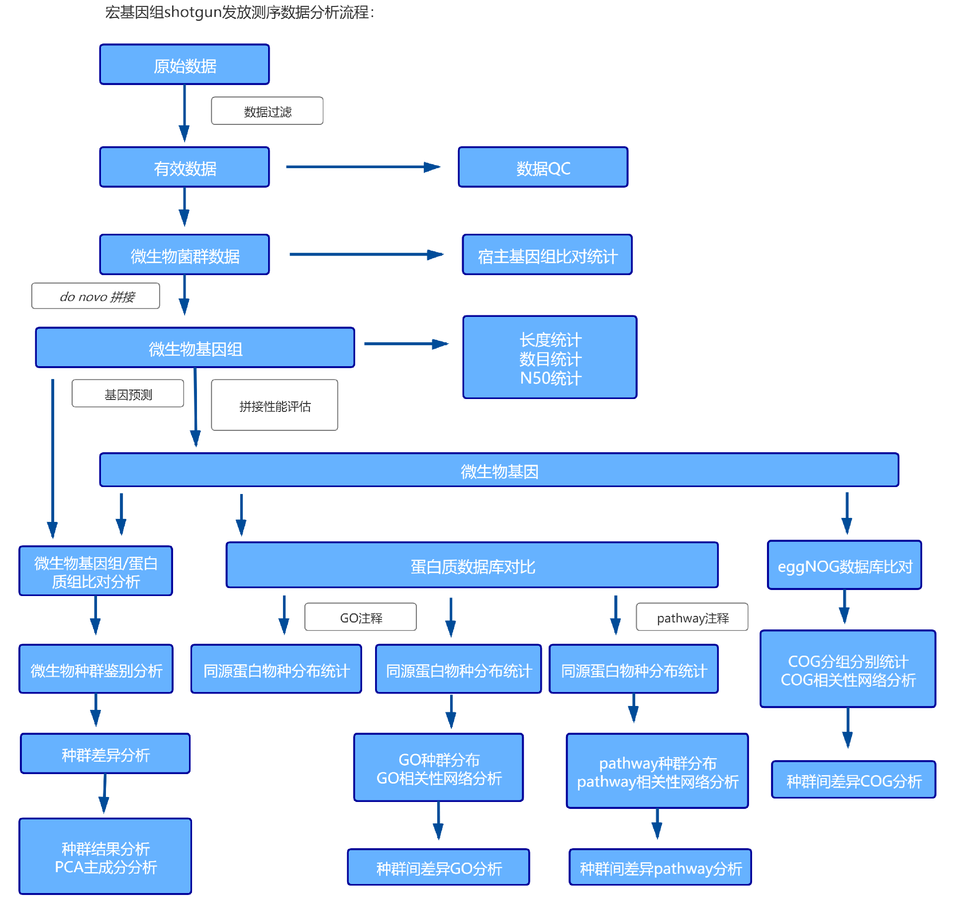GWAS分析流程图 GWAS分析流程图